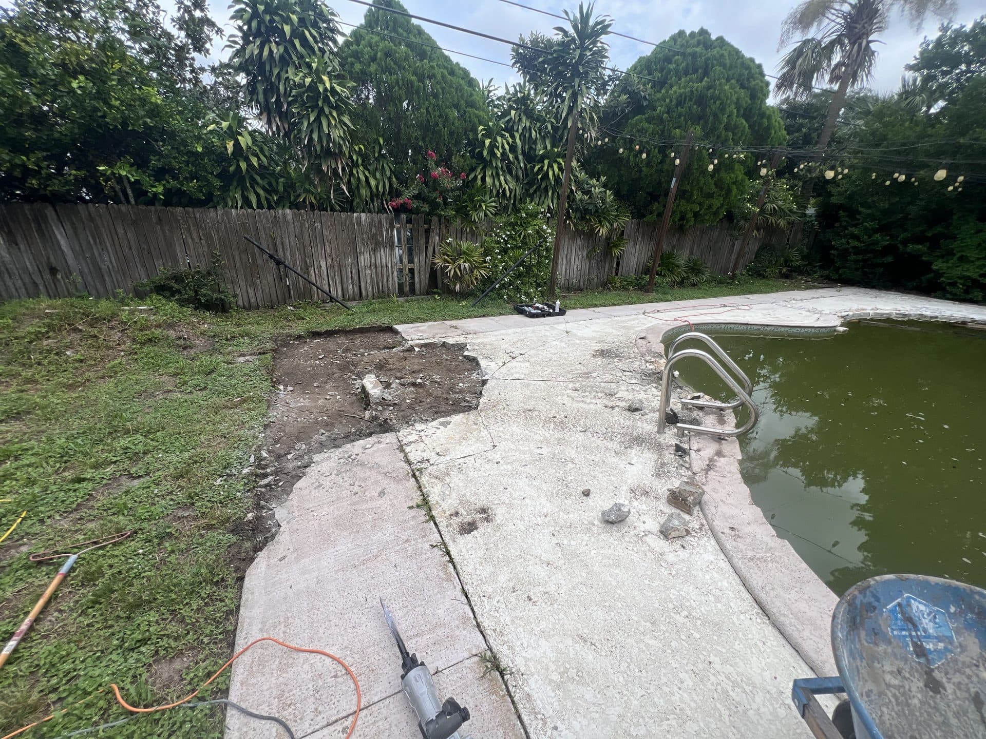 Karhan Construction & Remodeling — work in progress on an Orlando-area project