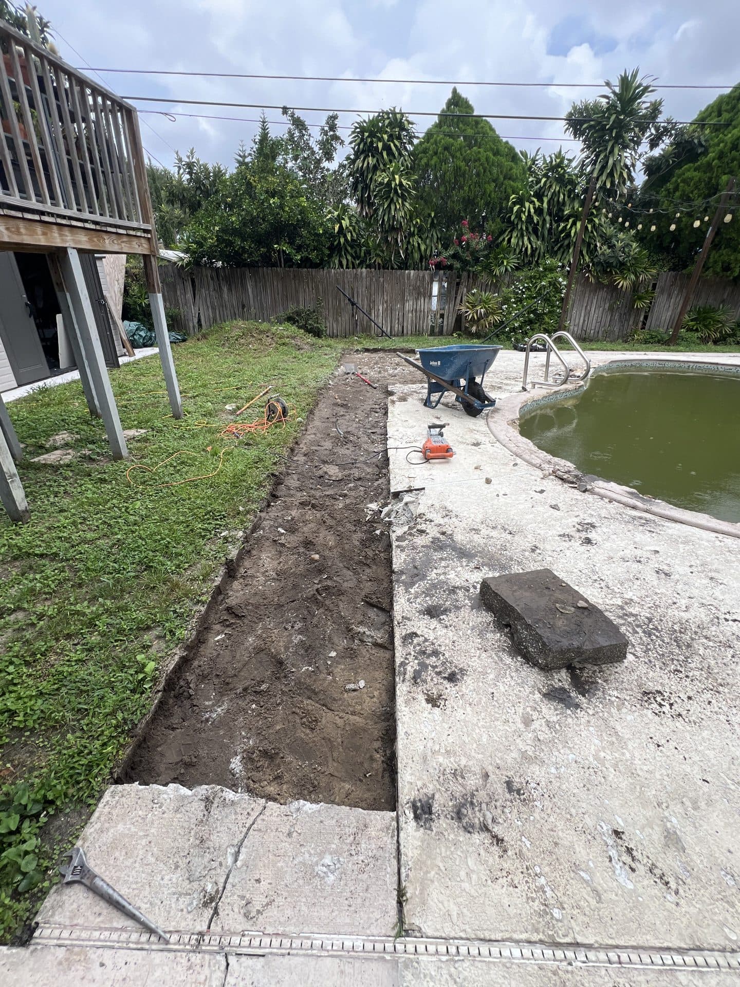 Karhan Construction & Remodeling — work in progress on an Orlando-area project