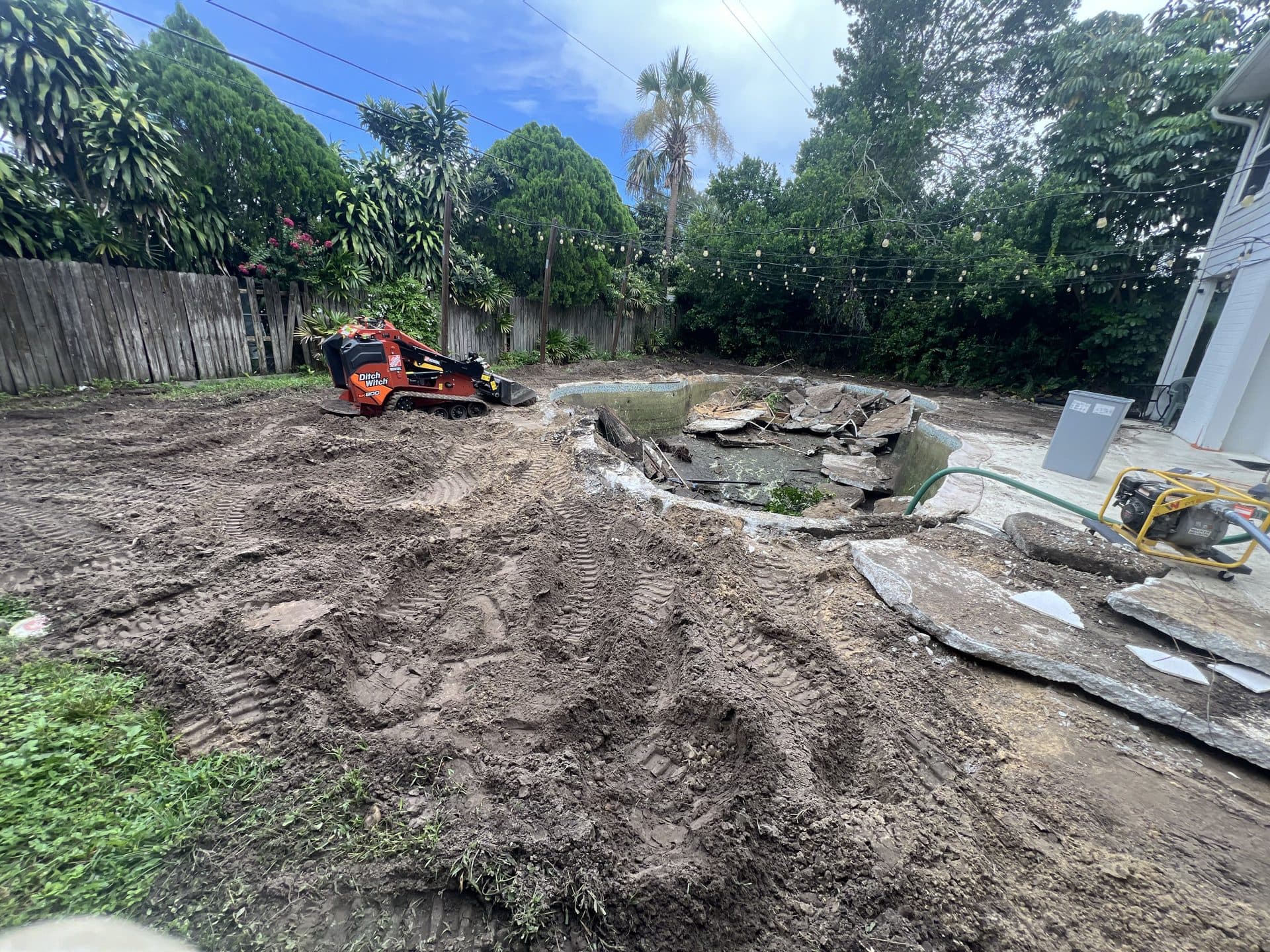 Karhan Construction & Remodeling — work in progress on an Orlando-area project